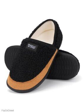 Orthopedic Memory Foam Slippers Arch Support Plantar Fasciitis House Shoes